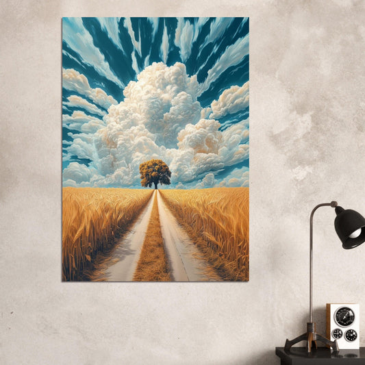 Summer landscape poster - Sillystroke