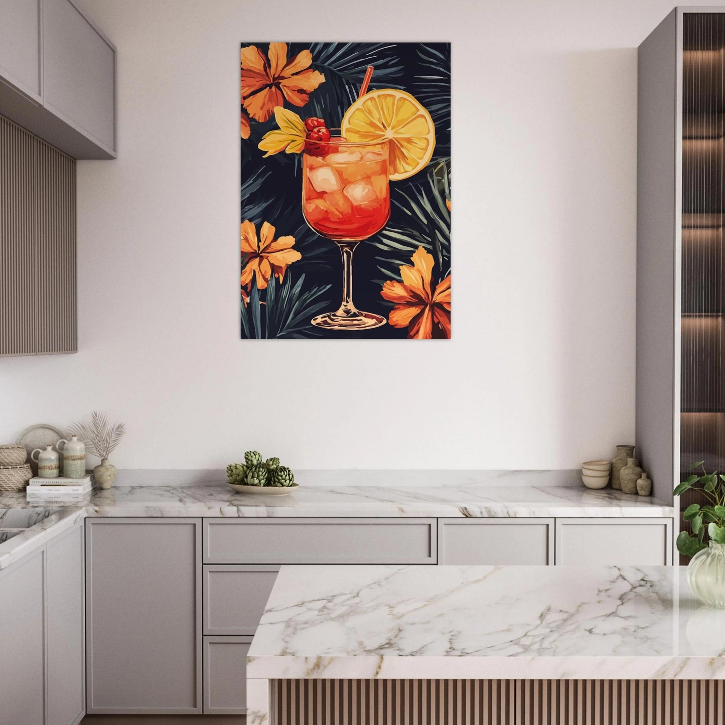 SummerVibe drink poster - Sillystroke