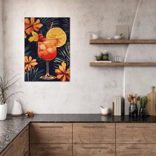 SummerVibe drink poster - Sillystroke