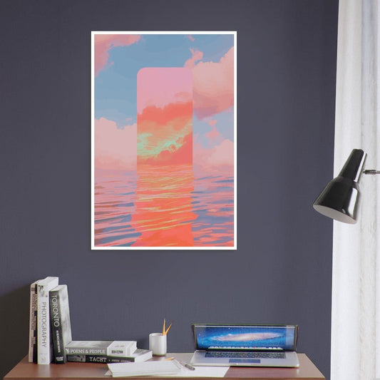 Surreal dreamscape poster - Sillystroke