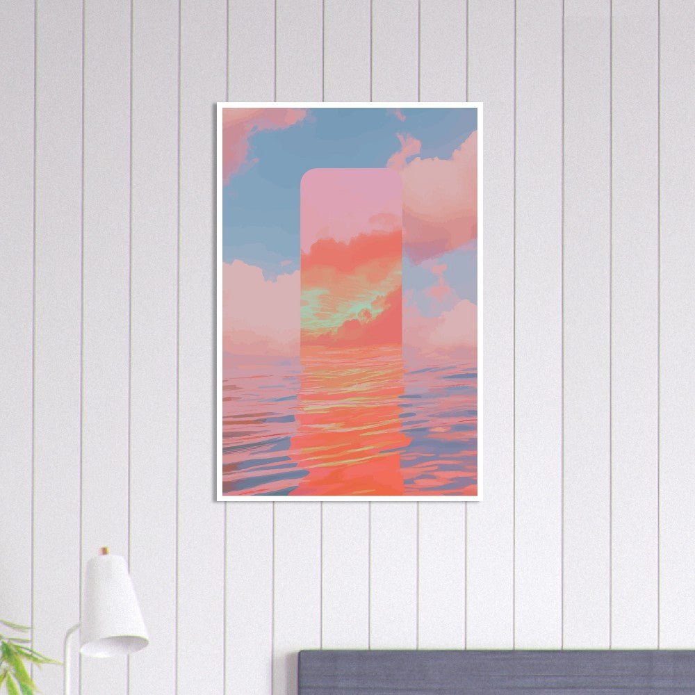 Surreal dreamscape poster - Sillystroke