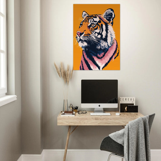 Tiger poster - Sillystroke