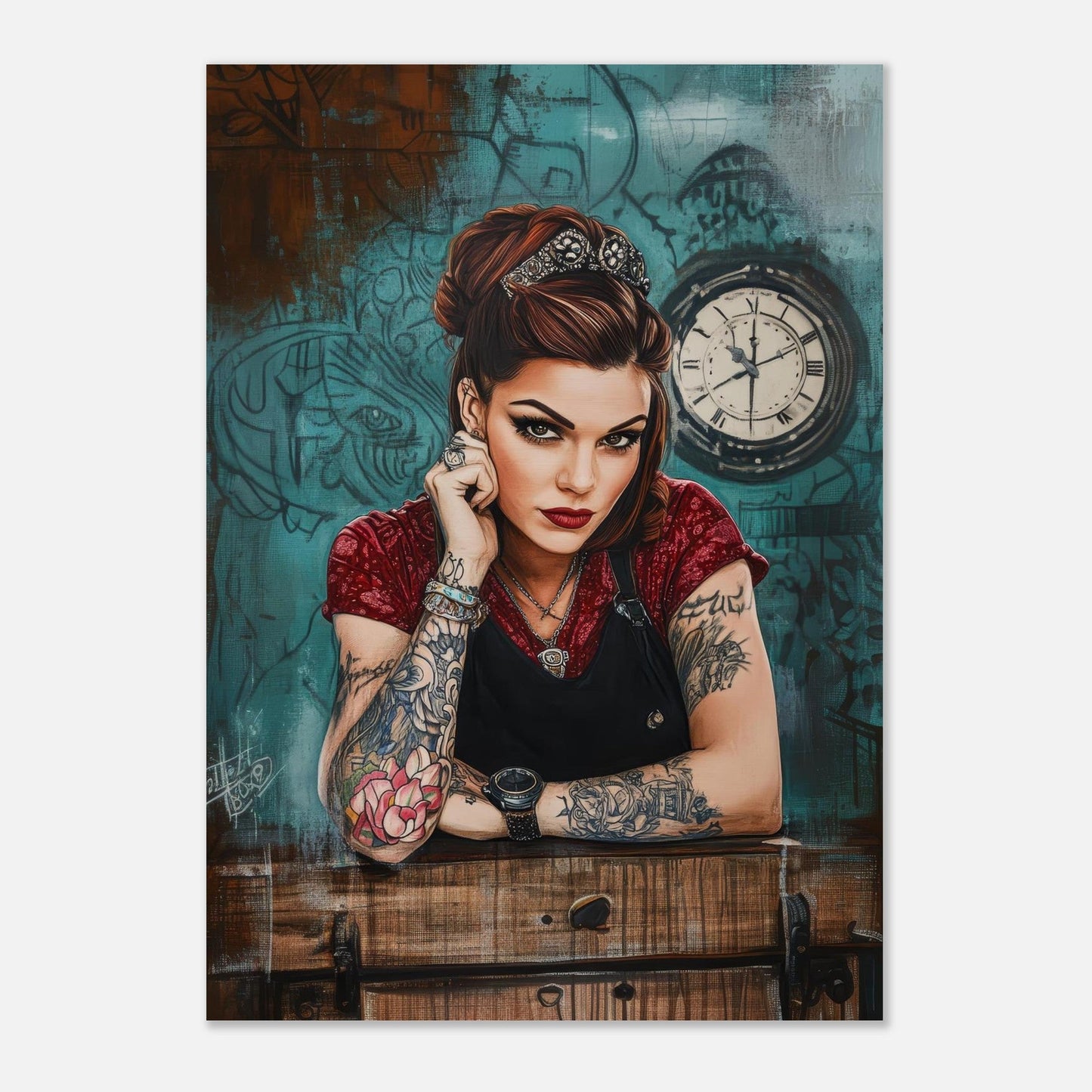 Timeless beauty poster - Sillystroke