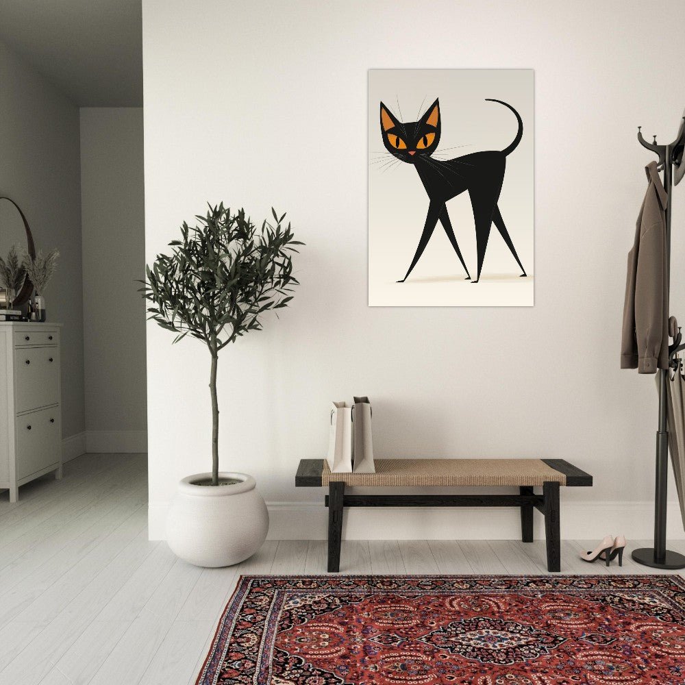 Timeless cat poster - Sillystroke