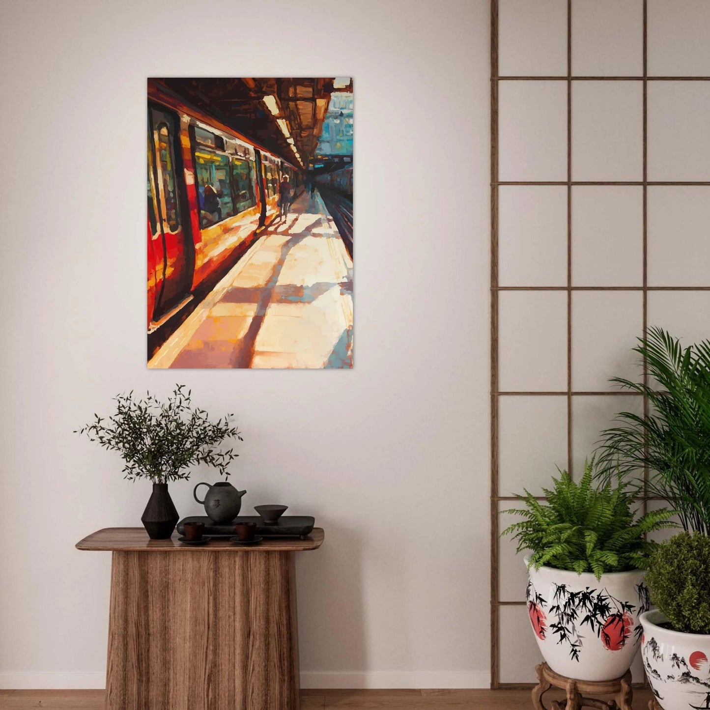 Train station poster - Sillystroke