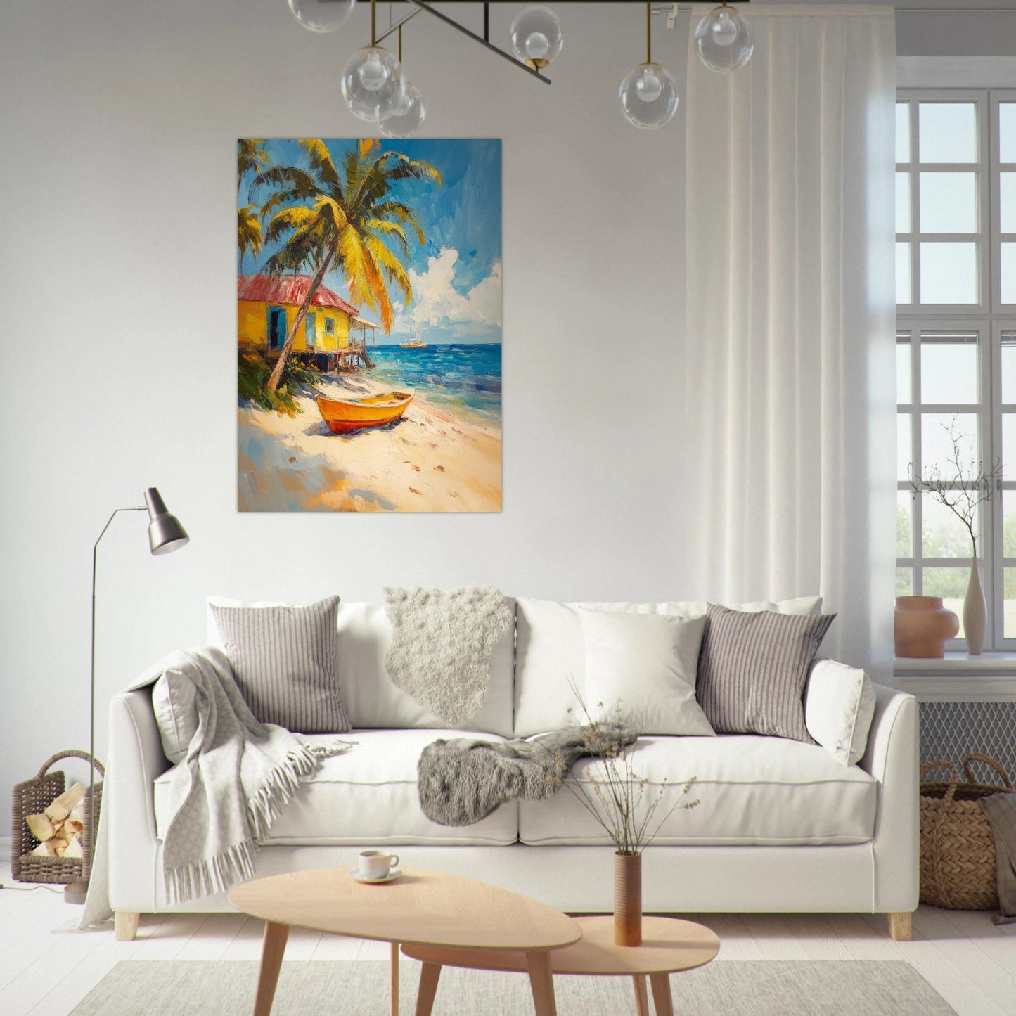 Tropical Island poster - Sillystroke