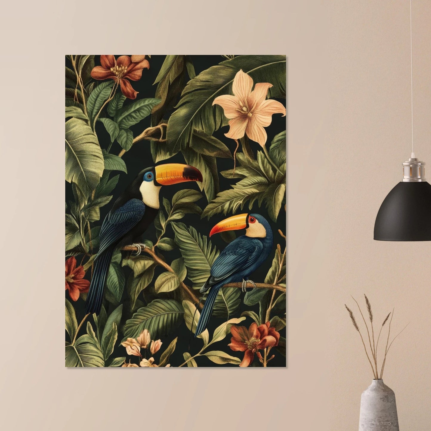 Tropical toucans poster - Sillystroke