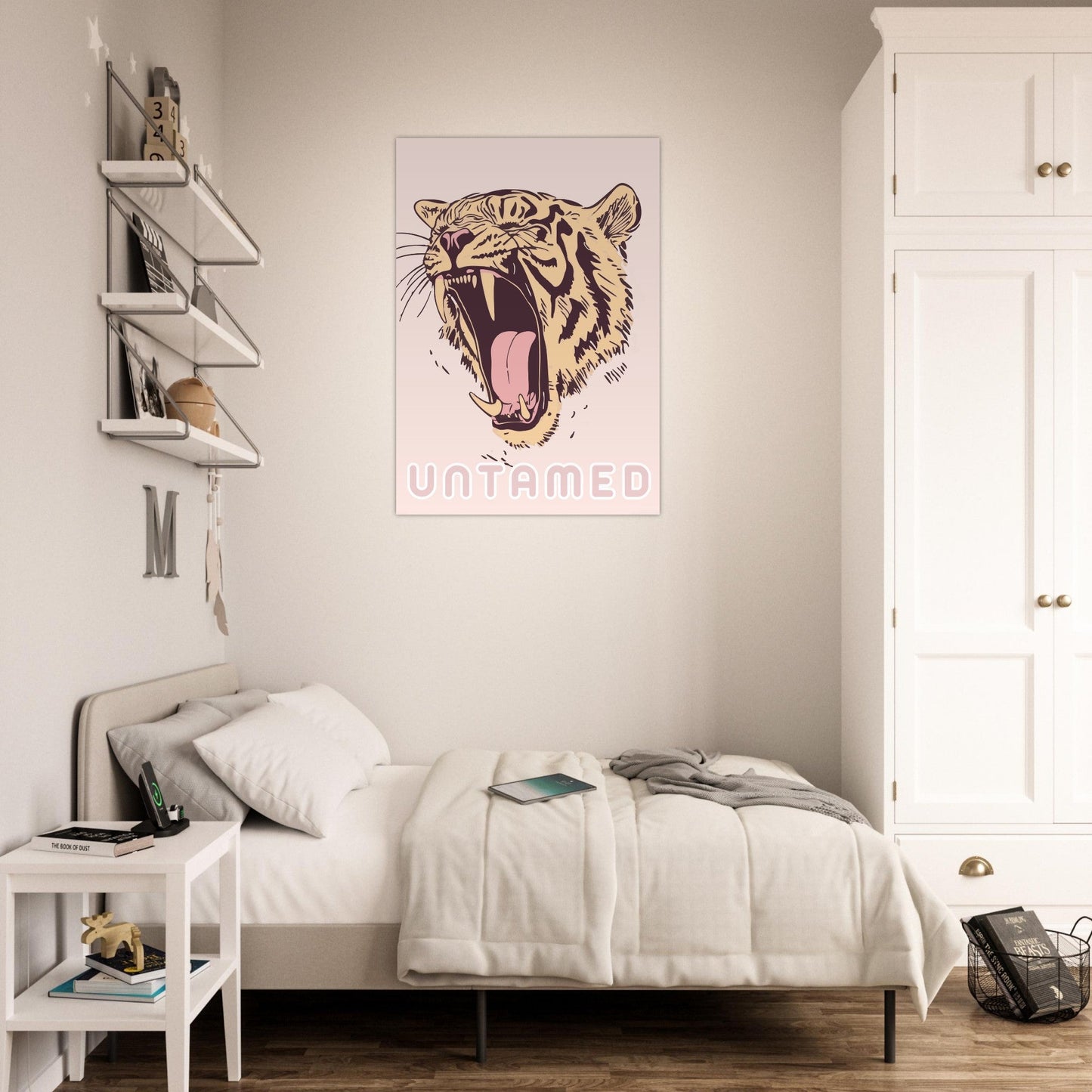 Untamed leopard poster - Sillystroke