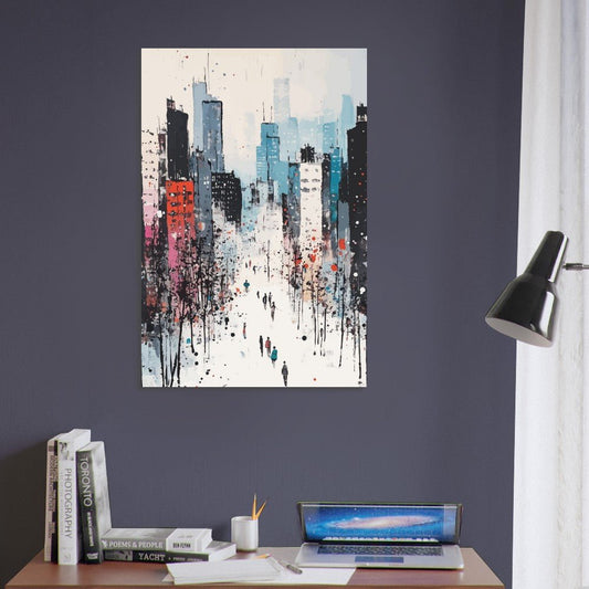 Urban landscape poster - Sillystroke