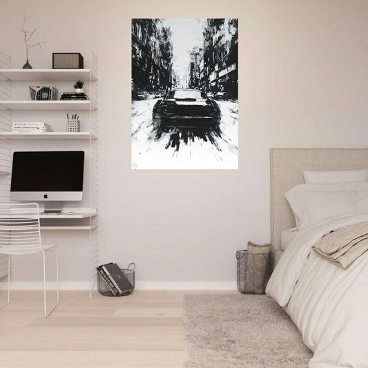 Urban motion poster - Sillystroke