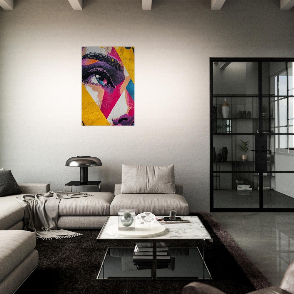 Vibrant graffiti poster - Sillystroke