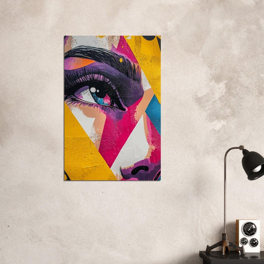 Vibrant graffiti poster - Sillystroke