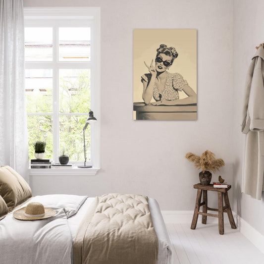 Vintage glamour poster - Sillystroke