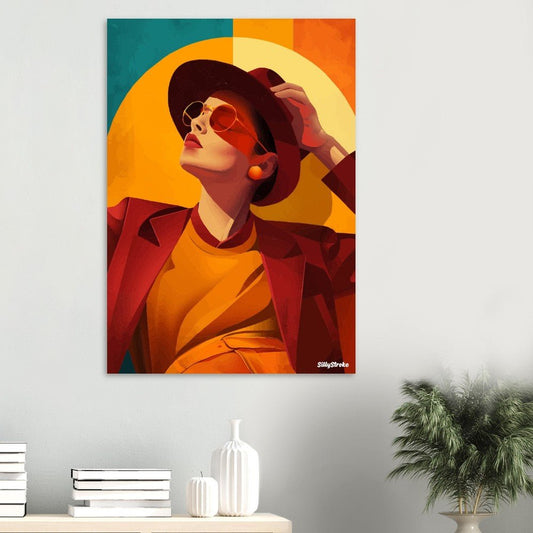 Vogue retro poster - Sillystroke