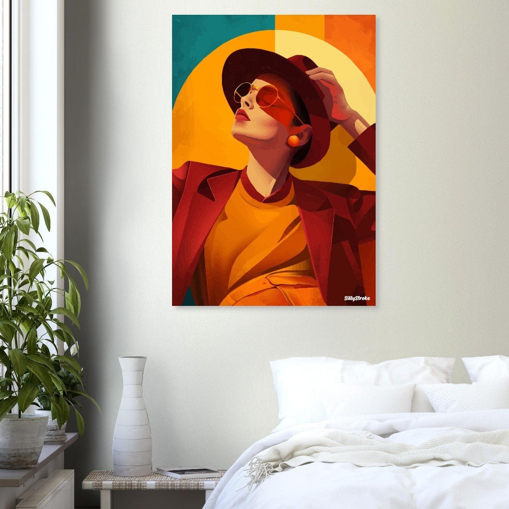 Vogue retro poster - Sillystroke