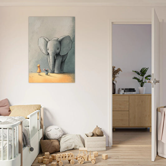 Whimsical friends poster - Sillystroke