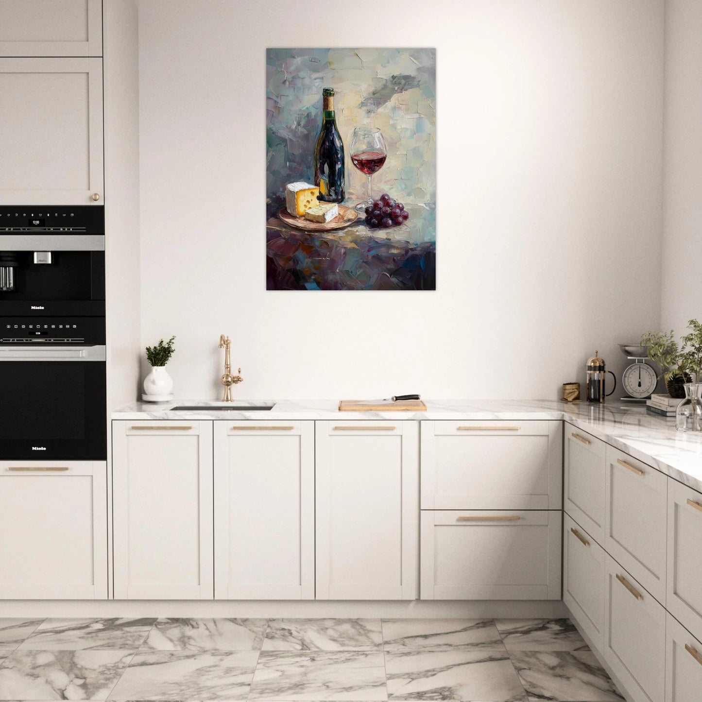 Wine and cheese poster - Sillystroke