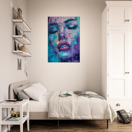 Woman’s face poster - Sillystroke