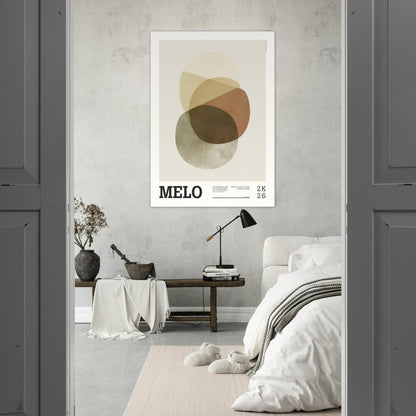 Abstract Art Poster - MELO - Sillystroke