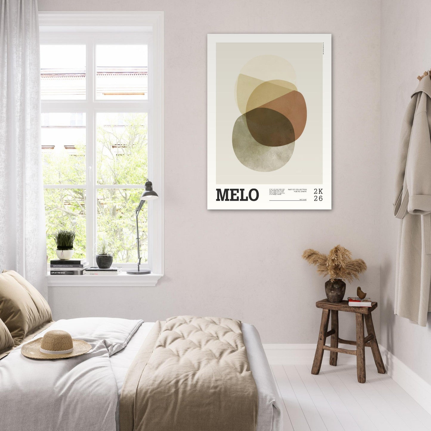 Abstract Art Poster - MELO - Sillystroke
