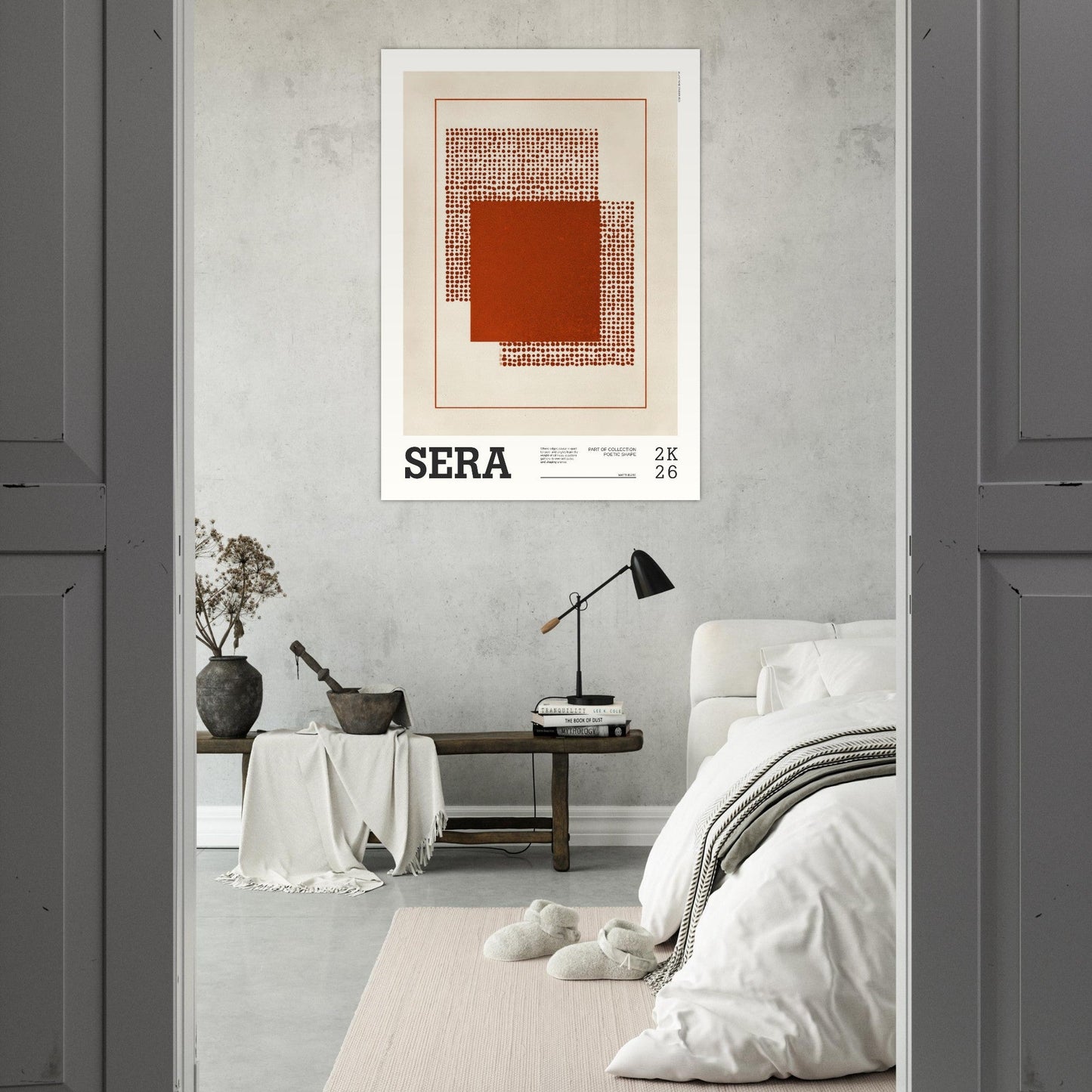 Abstract Art Poster - SERA - Sillystroke