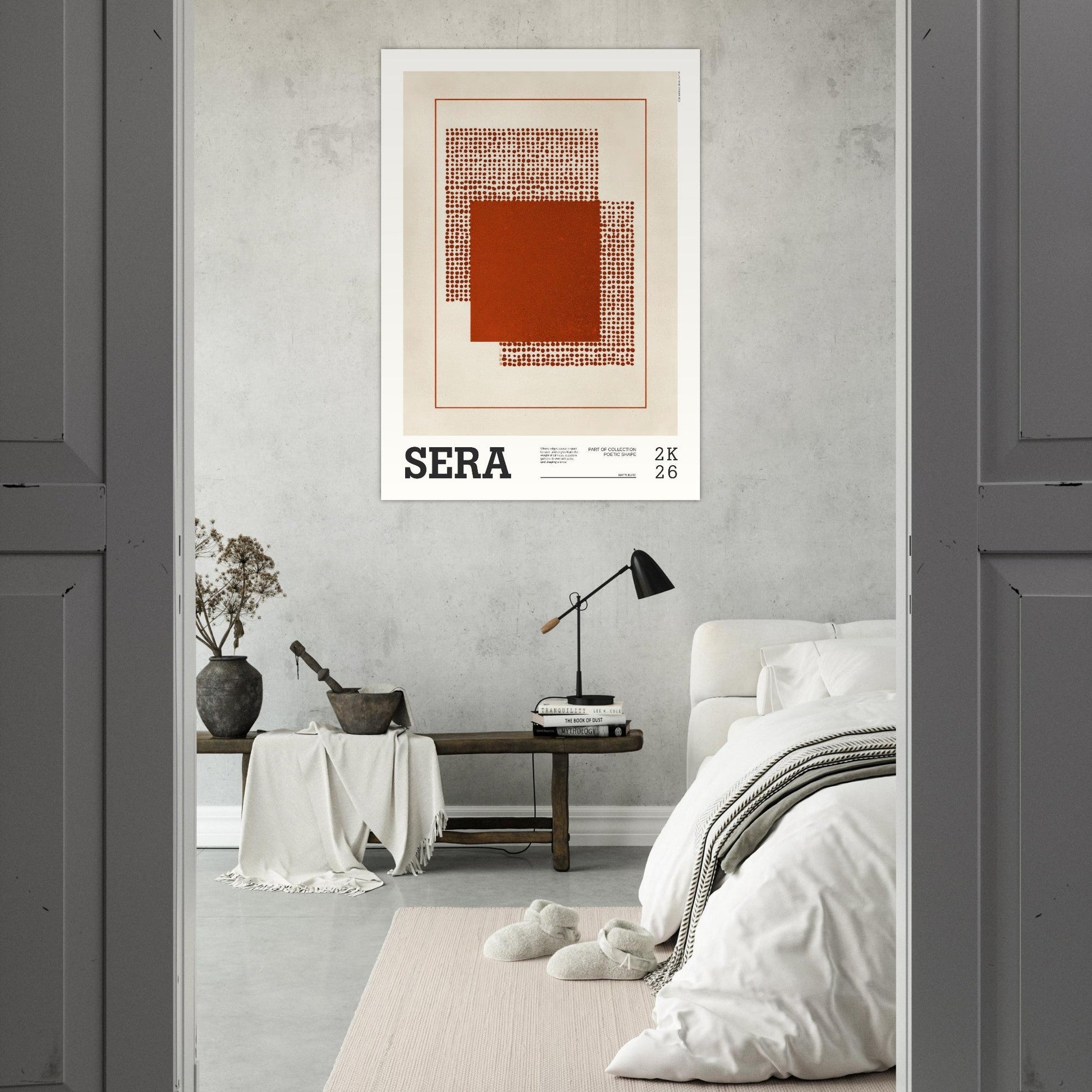 Abstract Art Poster - SERA - Sillystroke
