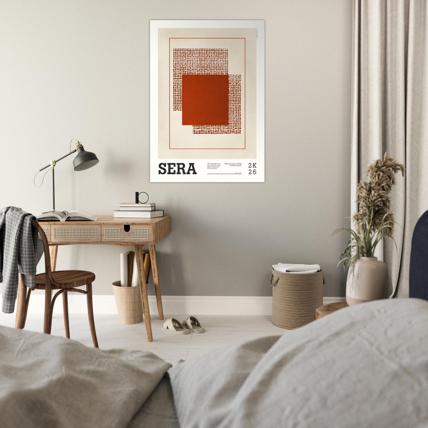 Abstract Art Poster - SERA - Sillystroke