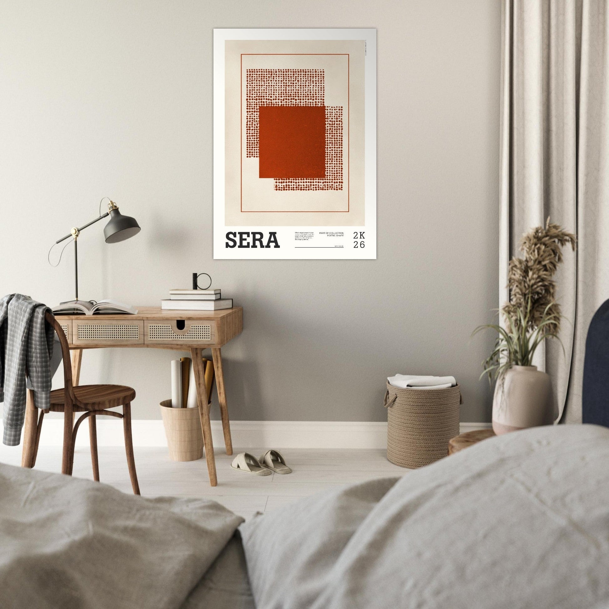Abstract Art Poster - SERA - Sillystroke