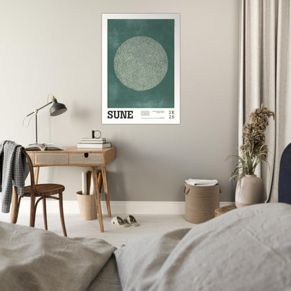 Abstract Art Poster - SUNE - Sillystroke