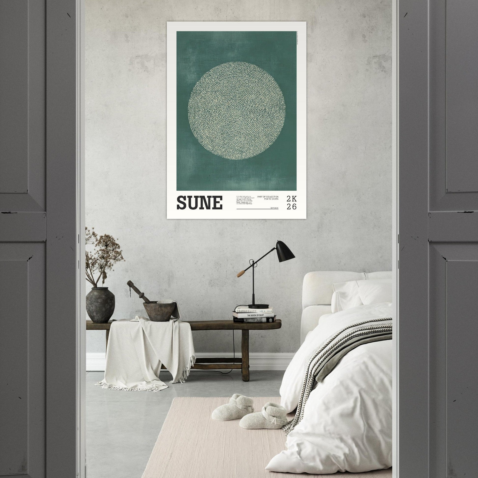 Abstract Art Poster - SUNE - Sillystroke