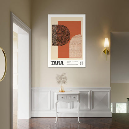 Abstract Art Poster - TARA - Sillystroke