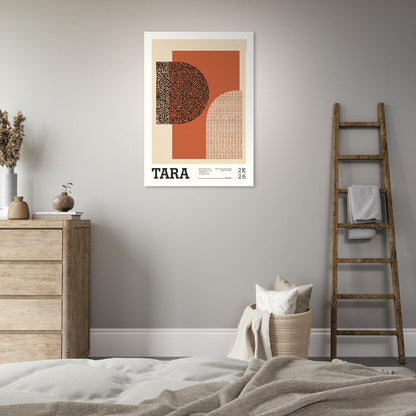 Abstract Art Poster - TARA - Sillystroke