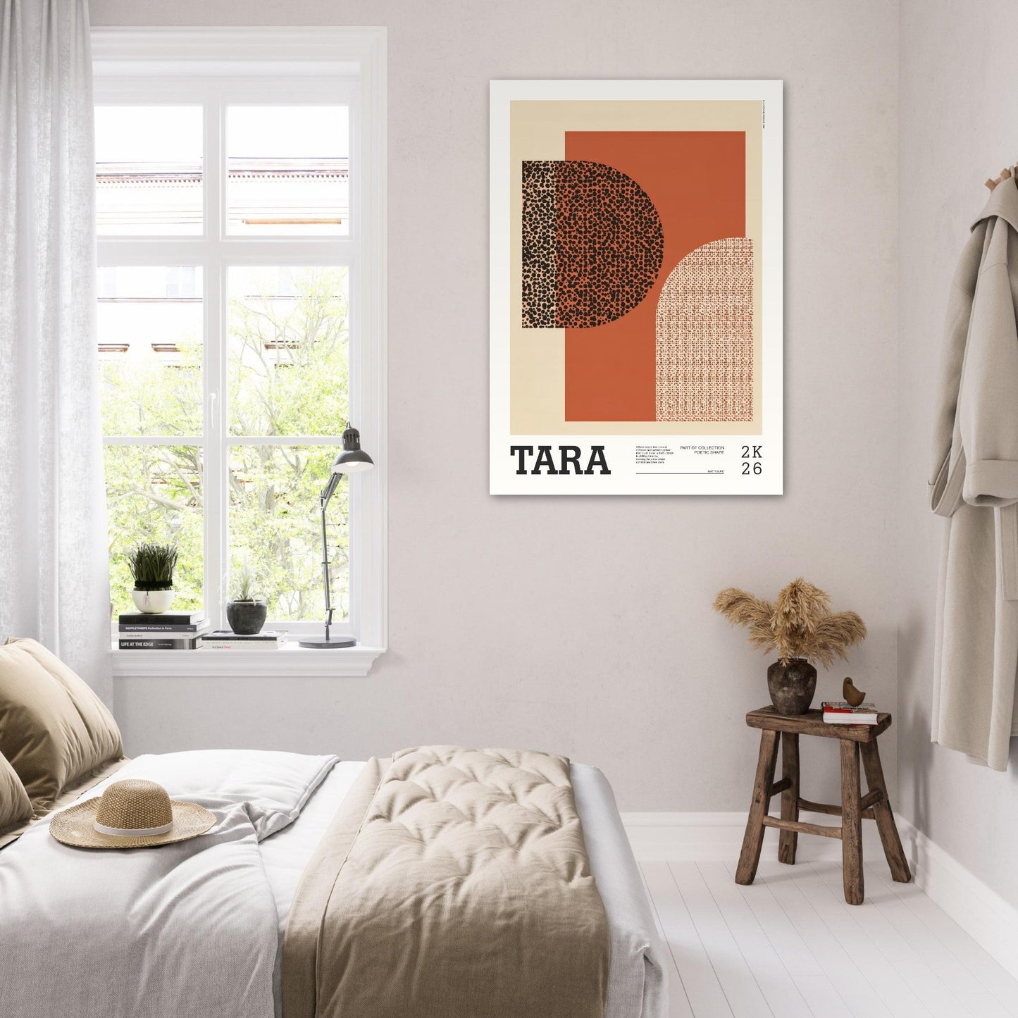 Abstract Art Poster - TARA - Sillystroke