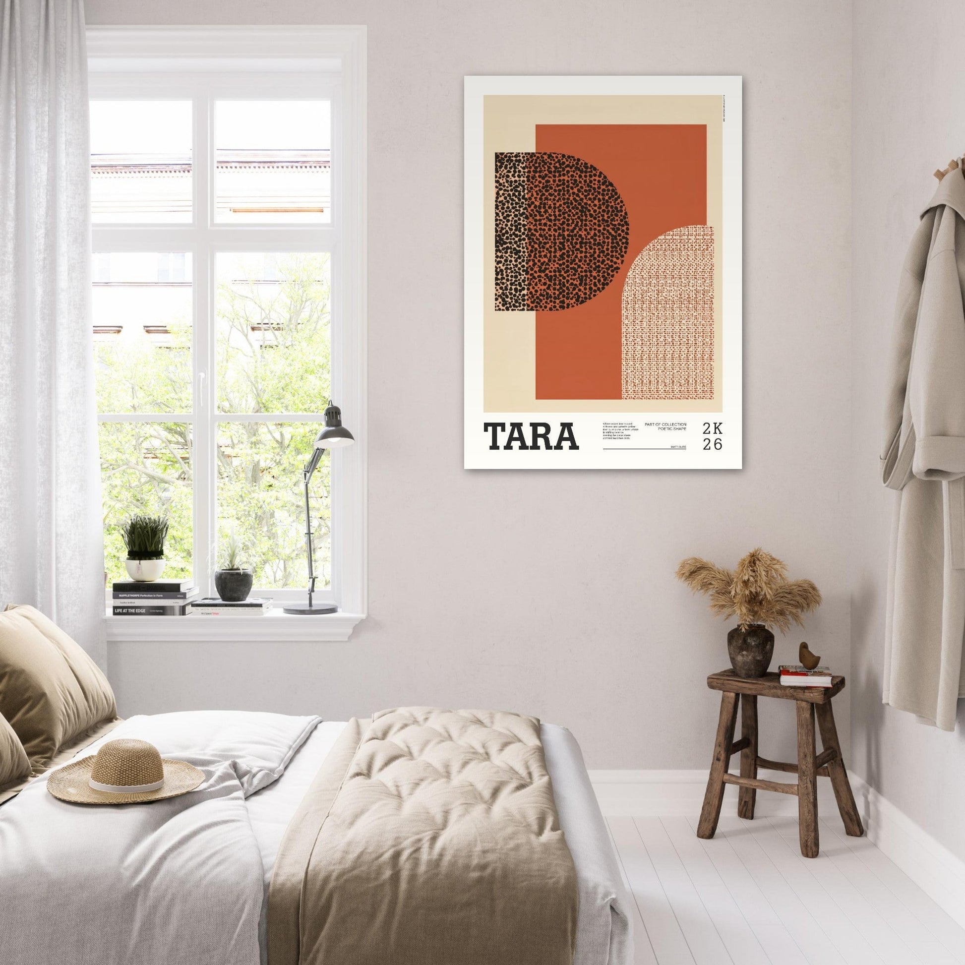 Abstract Art Poster - TARA - Sillystroke