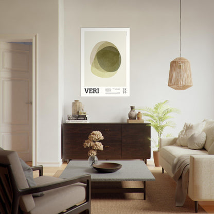 Abstract Art Poster - VERI - Sillystroke