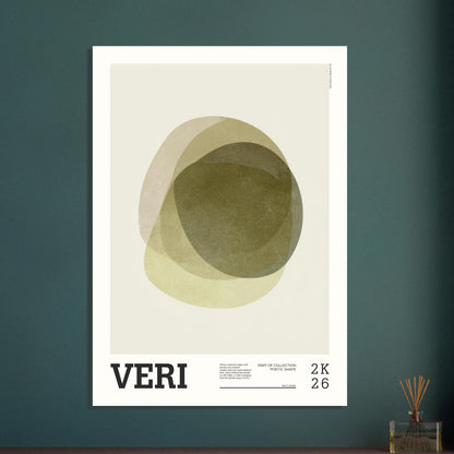 Abstract Art Poster - VERI - Sillystroke
