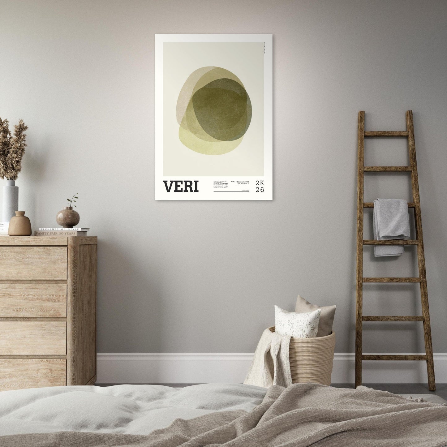 Abstract Art Poster - VERI - Sillystroke