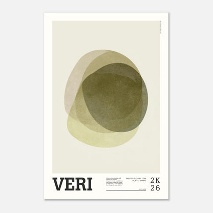 Abstract Art Poster - VERI - Sillystroke