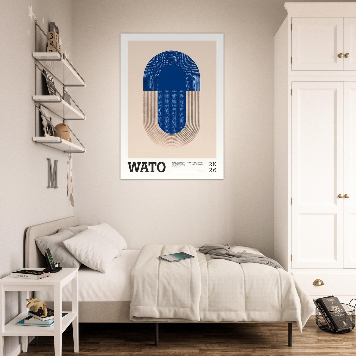 Abstract Art Poster - WATO - Sillystroke