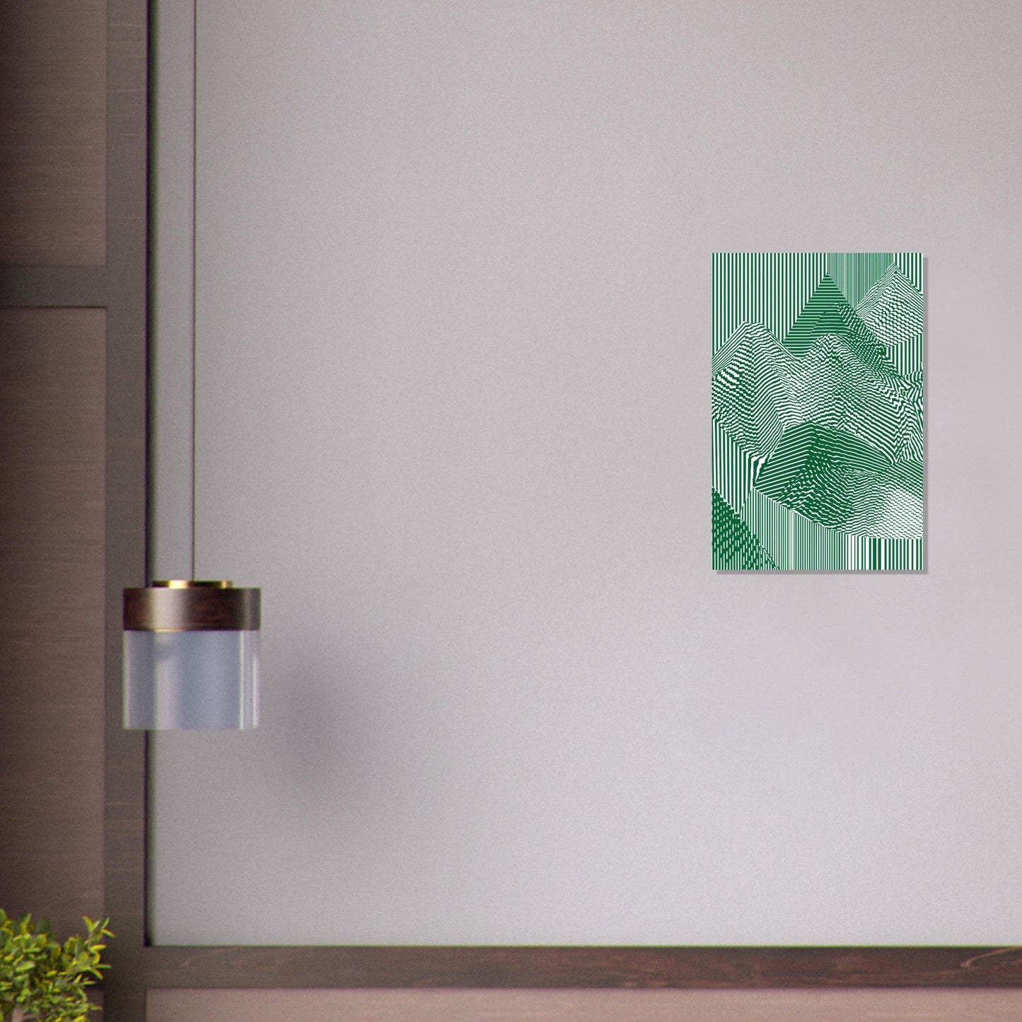 Abstract illusion poster - Sillystroke