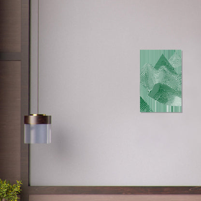 Abstract illusion poster - Sillystroke