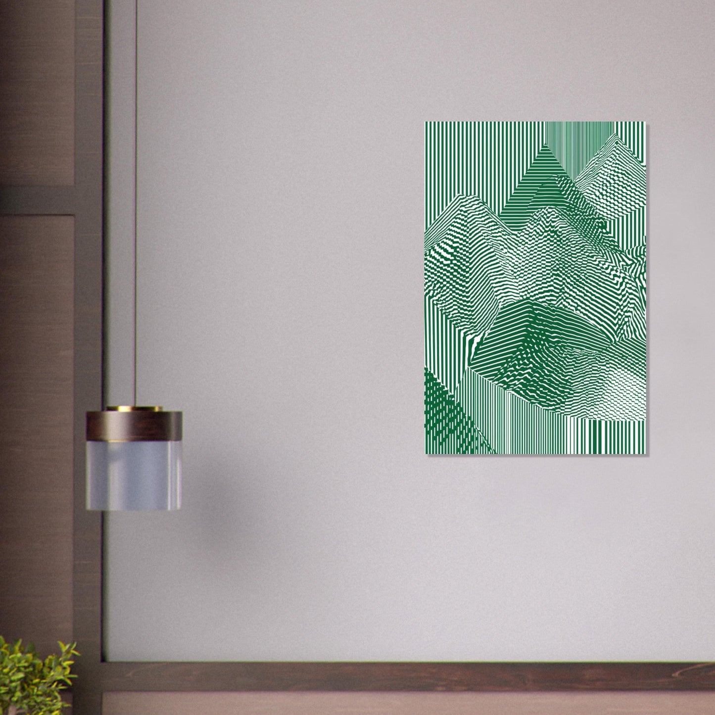 Abstract illusion poster - Sillystroke