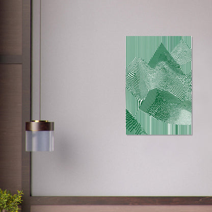 Abstract illusion poster - Sillystroke