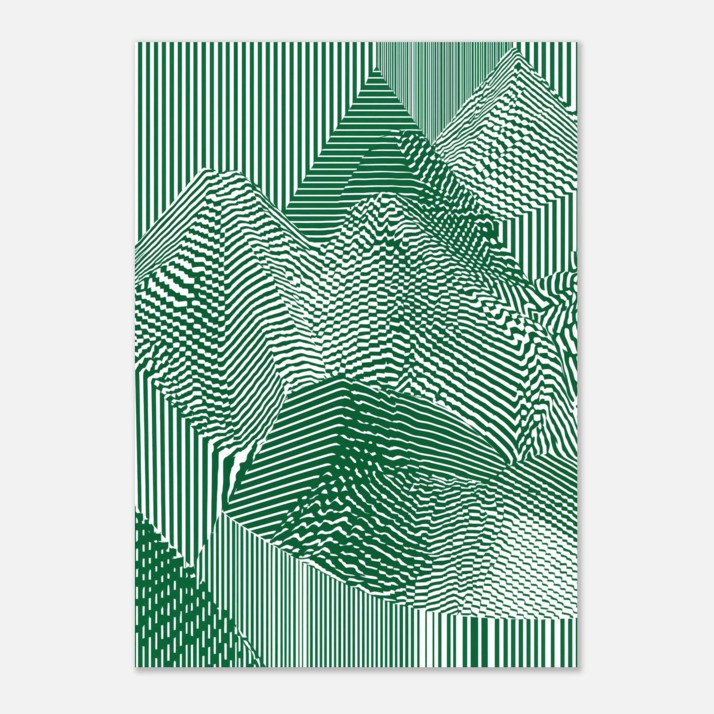 Abstract illusion poster - Sillystroke