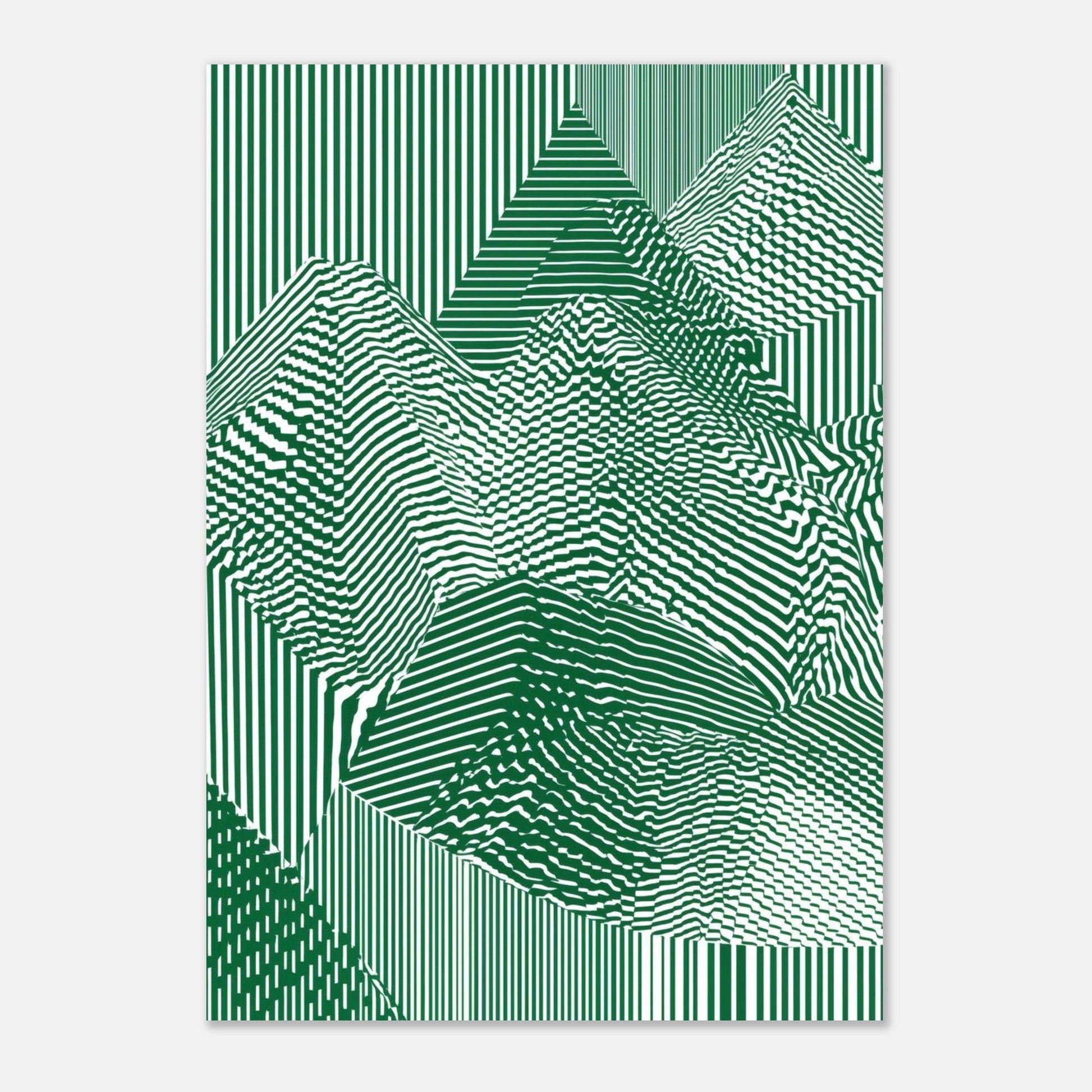 Abstract illusion poster - Sillystroke