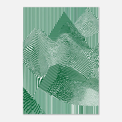 Abstract illusion poster - Sillystroke