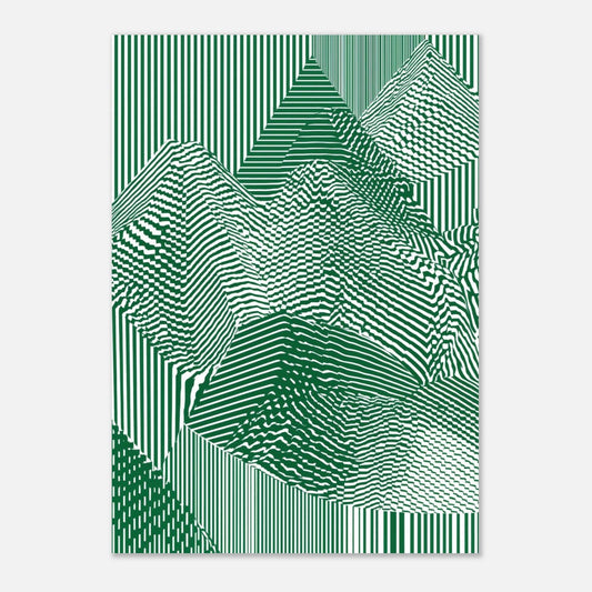 Abstract illusion poster - Sillystroke