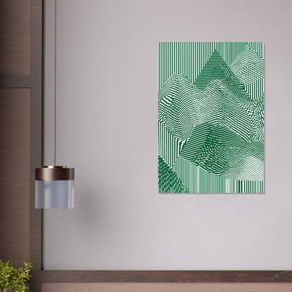Abstract illusion poster - Sillystroke