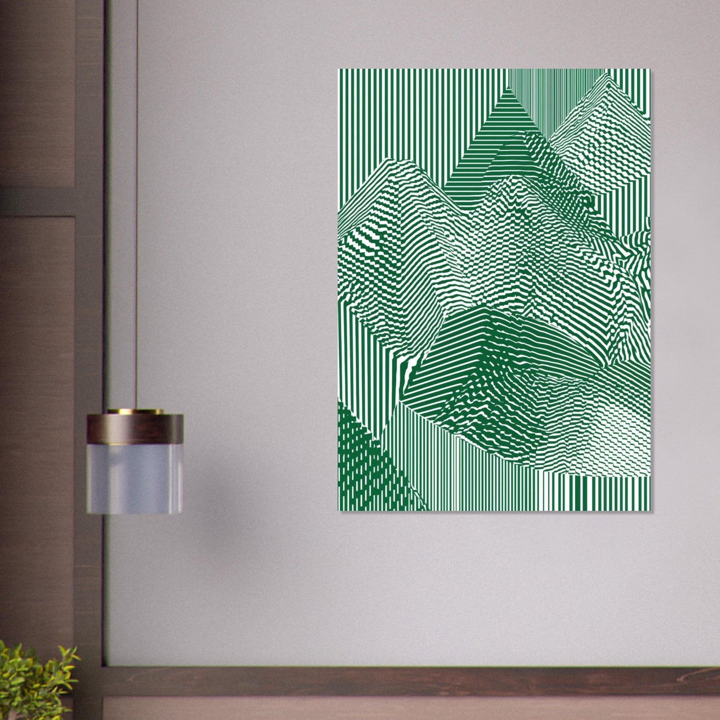 Abstract illusion poster - Sillystroke