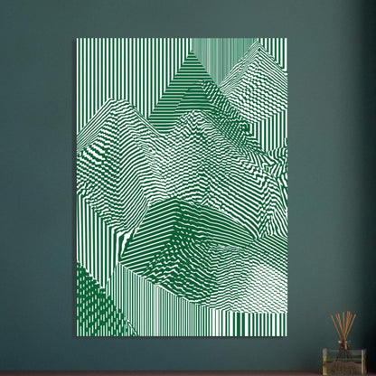 Abstract illusion poster - Sillystroke